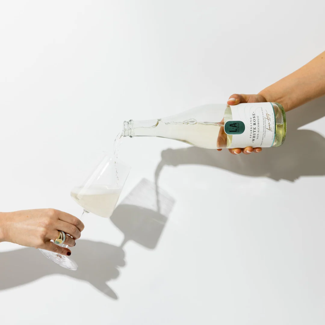 Sparkling White Rose by LA Brewery - 750ml - Champagne Alternative - Image 3
