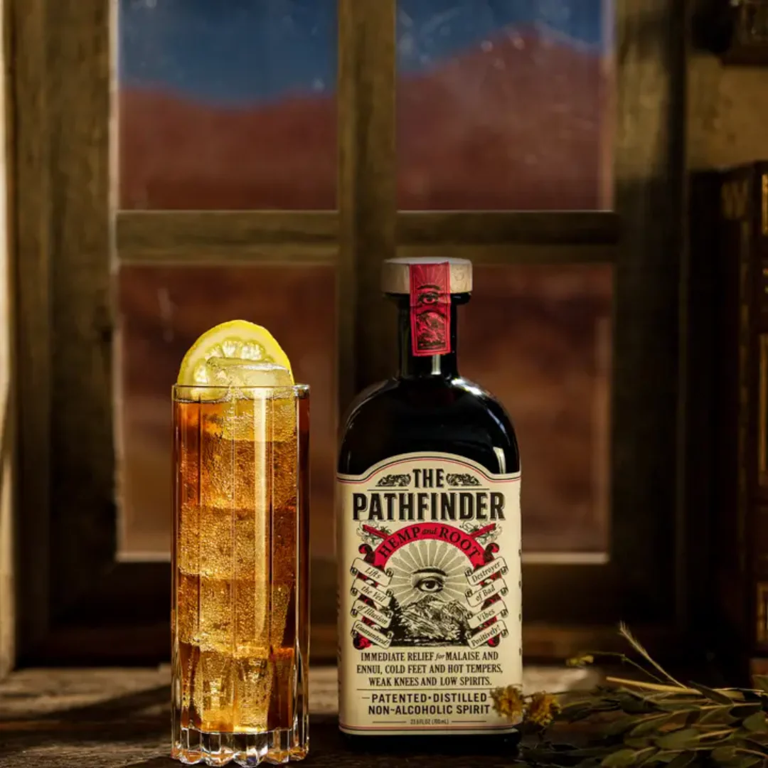 The Pathfinder Hemp & Root Non-Alcoholic Spirit (0.5%) - For The Adventurous Drinker - Image 3